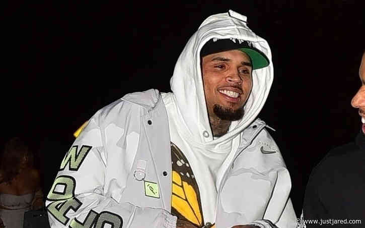 Chris Brown Puts New Face Tattoo On Display in Public!