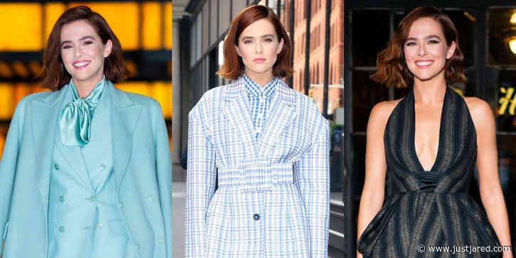 Zoey Deutch Rocks Three Chic Outfits for One Big Day of Press