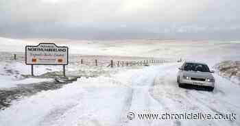 Skiing starts up in Northumberland as Storm Dennis brings snow to the region