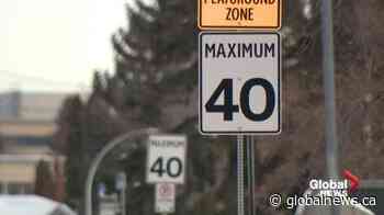 Edmonton looking at lower speed limits in residential areas