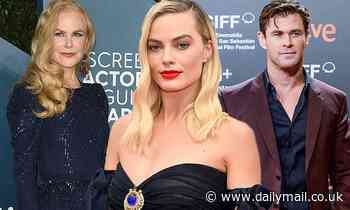 Australian stars Chris Hemsworth, Margot Robbie and Nicole Kidman make Forbes rich list - Daily Mail