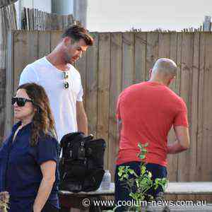 PHOTOS: Chris Hemsworth on location - Coolum & North Shore News