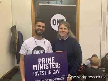 Young campaigner takes message to Parliament