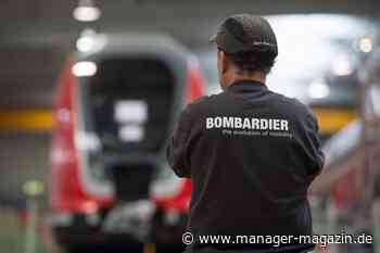 Ranking der größten Zughersteller: Bombardier im Ausverkauf - Bahn gehen die Optionen aus