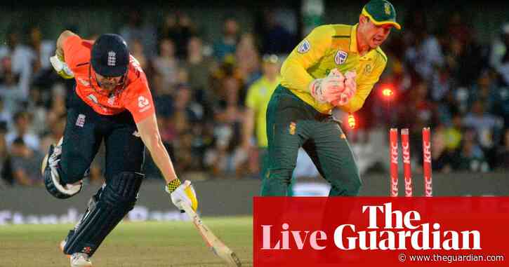 South Africa v England: second Twenty20 international – live!