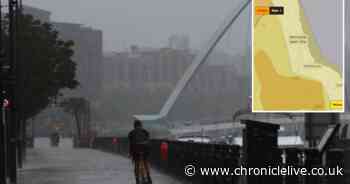 Storm Dennis: The parts of the North East which could be hit by strong winds and heavy rain