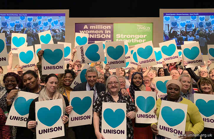 Prentis shares the ❤ with UNISON’s women