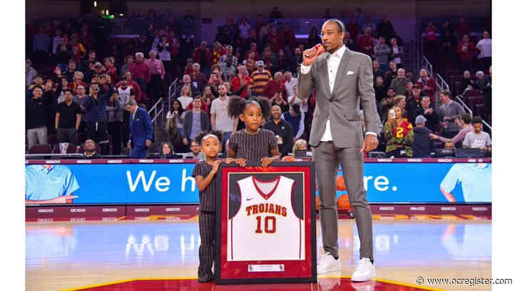 DeMar DeRozan speaks of college joys, regrets as USC honors him