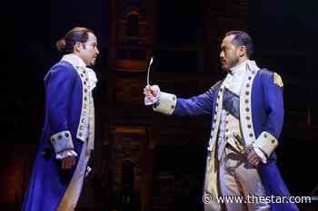 ‘Hamilton’ in Toronto is still a non-stop jam - Toronto Star