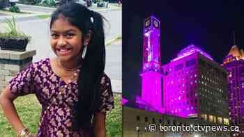 Purple lights mark one year since tragic death of 11-year-old Riya Rajkumar
