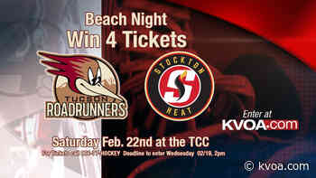 Tucson Roadrunners Beach Night Ticket Giveaway