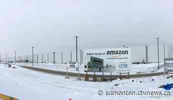 Worker suffers life-threatening injuries at Amazon warehouse south of Edmonton