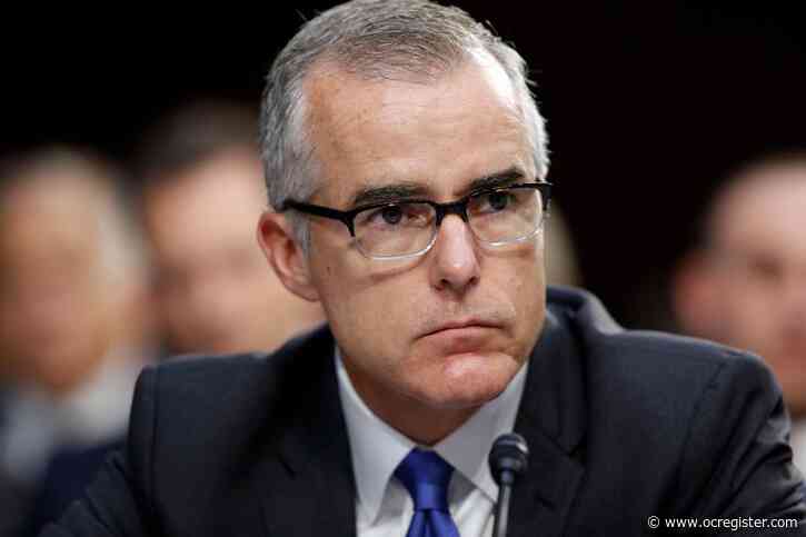 U.S. closes case against ex-FBI boss McCabe with no charges