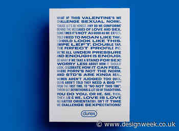 Durex’s “sex positive” rebrand introduces One Night Sans typeface