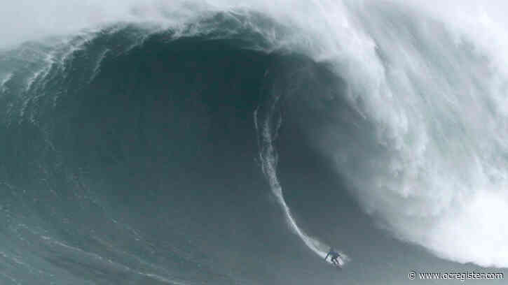 Watch these brave surfers ride death-defying monster waves