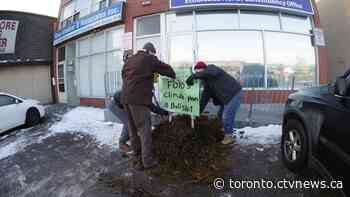 Charges laid after pickup truck full of manure dumped in front of Ford’s office