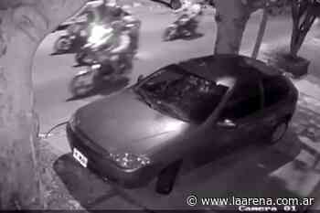 Salvaje ataque "piraña" de motochorros en Buenos Aires - La Pampa La Arena