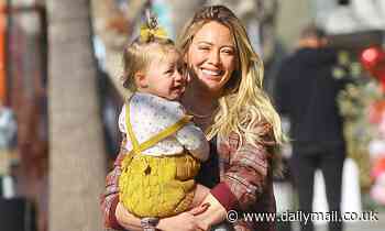 Hilary Duff spends Valentine's Day with her super adorable baby daughter Banks Violet