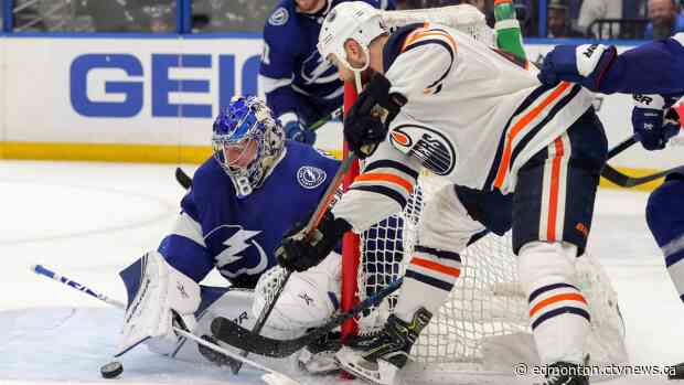 Kassian to have phone hearing with NHL after kicking Lightning defenceman