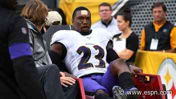 Ravens cut ties with Jefferson; Hurst suspended