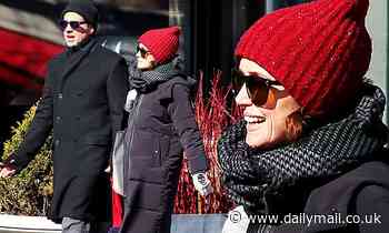 Bobby Cannavale bundles up for romantic NYC stroll with his 'forever Valentine' Rose Byrne