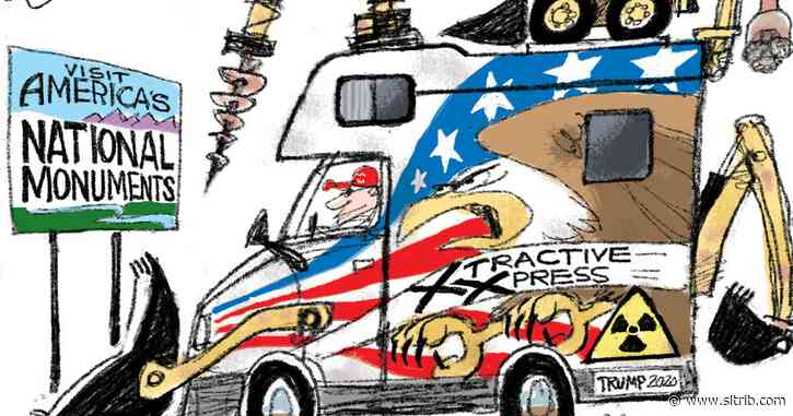 Bagley Cartoon: Monumental Tragedy