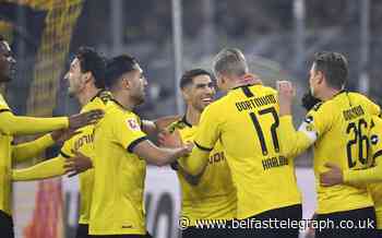 Sancho and Haaland on scoresheet again as four-star Dortmund thrash Frankfurt