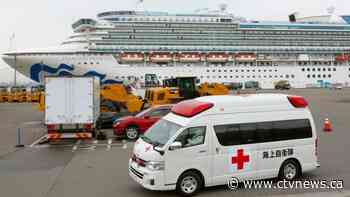Elderly passengers transferred from quarantined cruise ship in Japan