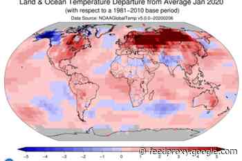 The Heat Goes On: Last Month Was The Warmest January On Record