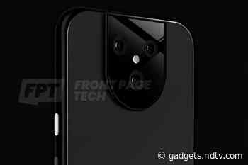 Google Pixel 5 XL Purported Render Surfaces Online, Triple Rear Cameras, Matte-Finish Glass Back Indicated