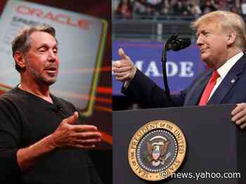 Oracle billionaire Larry Ellison is holding a fundraiser for Donald Trump, where supporters can pay $100,000 for a golf outing and photo op with the president — and some Oracle employees are livid
