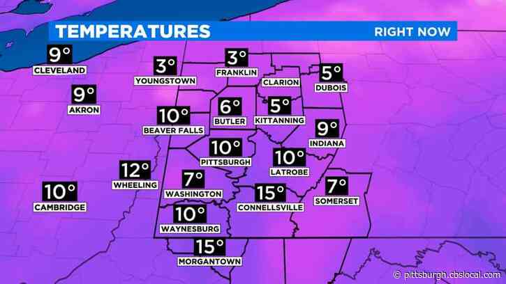 Pittsburgh Weather: Cold Temperatures Make For Frigid Saturday Morning
