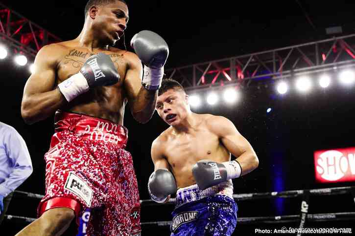Boxing Results: Isaac Cruz defeats Thomas Mattice