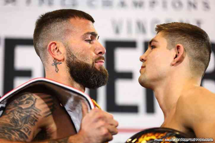 Caleb Plant 166¾ vs. Vincent Feigenbutz 165¼ – weigh-in results