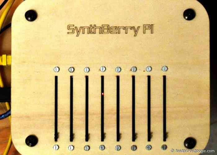 Synthberry Pi standalone Pure Data Raspberry Pi synthesiser