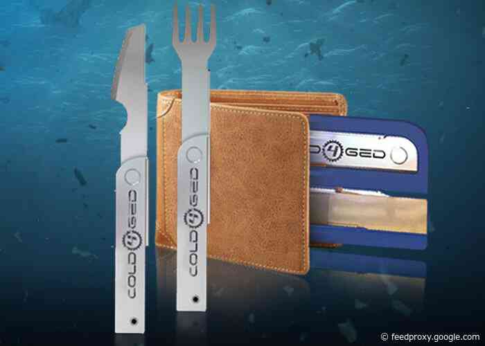 Forkanife EDC stainless steel alternative to plastic cutlery