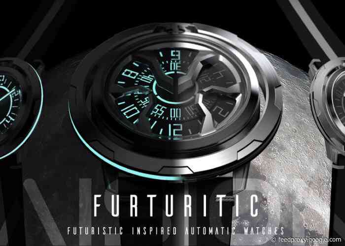 AISION futuristic automatic watch inspired by UFOs