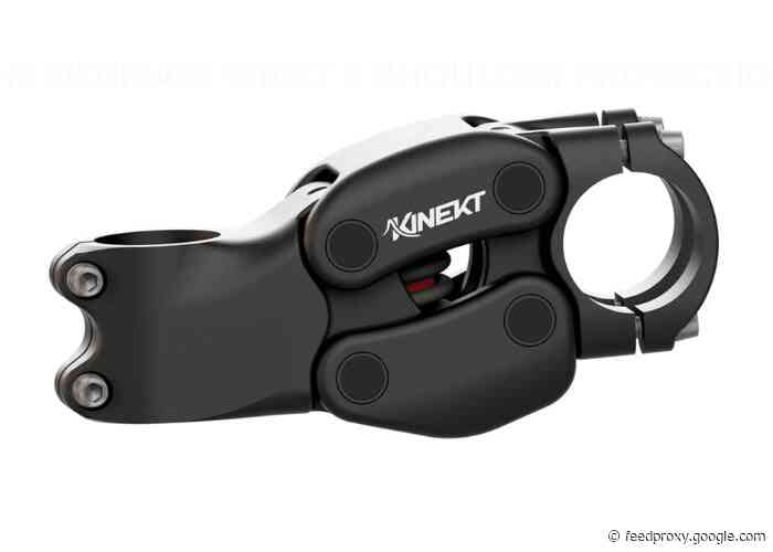 Kinekt bicycle suspension stem improves comfort and reduces fatigue