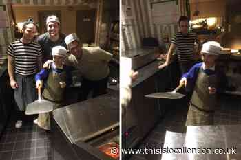 Wandsworth mum praises Pizza Express staff after special needs son lives out his dream