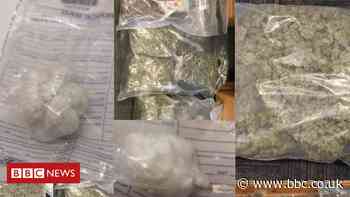 Arrests after £655000 of suspected drugs seized - BBC News