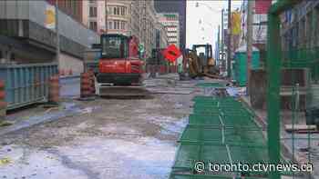 Water main break shuts down section of Yonge Street in Summerhill