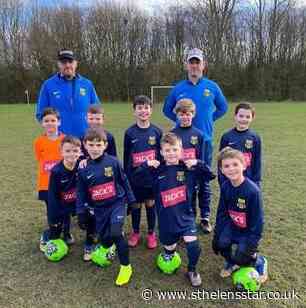 Bleak Hill JFC Under 8s given boost by Jack's supermarket - St Helens Star