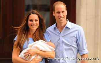 William practised using car seat with a doll, Kate reveals