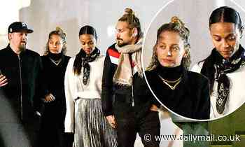Zoe Saldana and Nicole Richie go on a Valentine's Day double date with their husbands