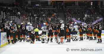 Reaction by Ducks medical personnel saved Jay Bouwmeester's life - Los Angeles Times