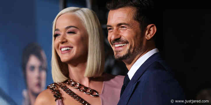 Katy Perry & Orlando Bloom Celebrate One Year Anniversary of Engagement With a Big Party!