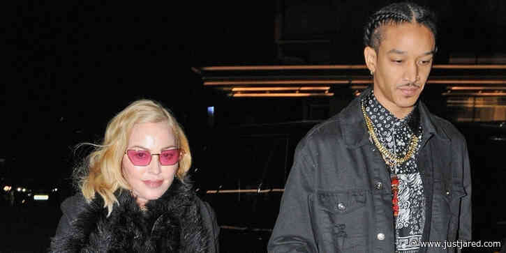 Madonna & Boyfriend Ahlamalik Williams Enjoy a Valentine's Day Dinner Date in London
