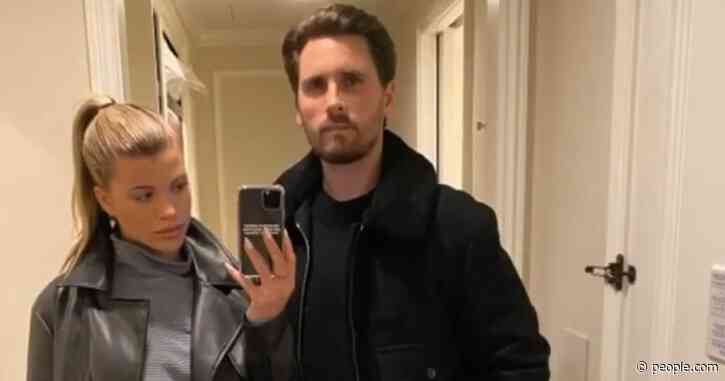 Sofia Richie and Scott Disick Enjoy Romantic Valentine's Day Dinner Together in Montecito