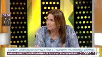Pérez Tello sobre investigación a Vizcarra: Estas cosas generan más zozobra - Canal N