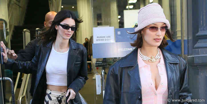 Kendall Jenner, Bella Hadid & Justine Skye Have Galentine's Day Out Together